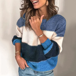 Louise - Stickad Snygg Pullover