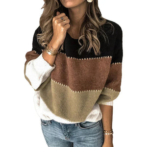 Louise - Stickad Snygg Pullover