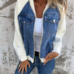 Olivia - Modern Jacka Med Denim