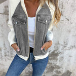 Olivia - Modern Jacka Med Denim