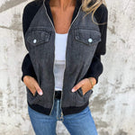 Olivia - Modern Jacka Med Denim